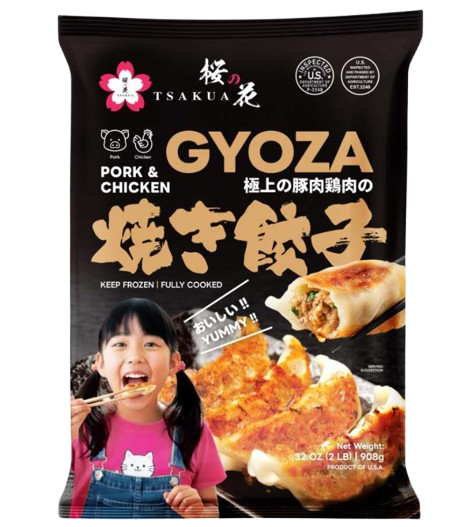 Tsakua Pork & Chicken Gyoza 6* 2 LB / Case
